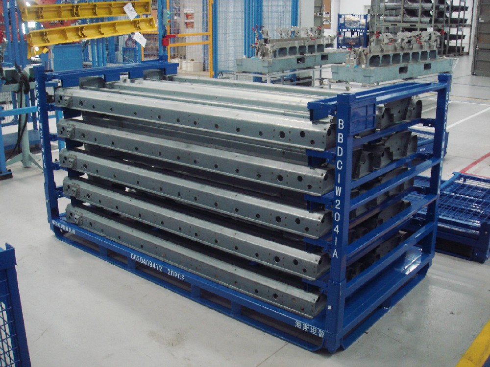 保险杠周转料架在汽车精益物流中的应用价值